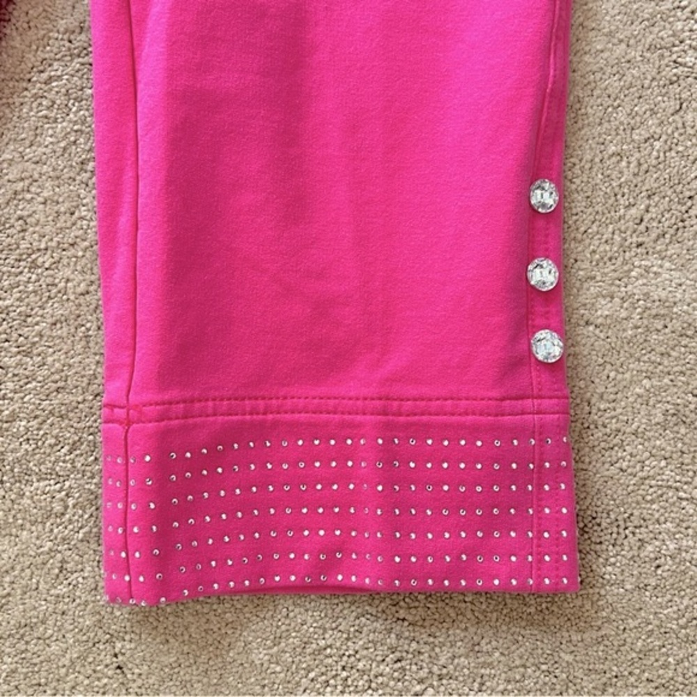 NWT DreamJeannes by Quacker Factory Pull On Crop Pants Resortwear Vacation - Picture 5 of 9